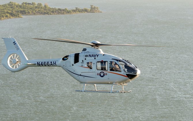 Airbus Helicopters to showcase H135 as future Navy helicopter trainer during U.S. Navy Fleet Fly-In event