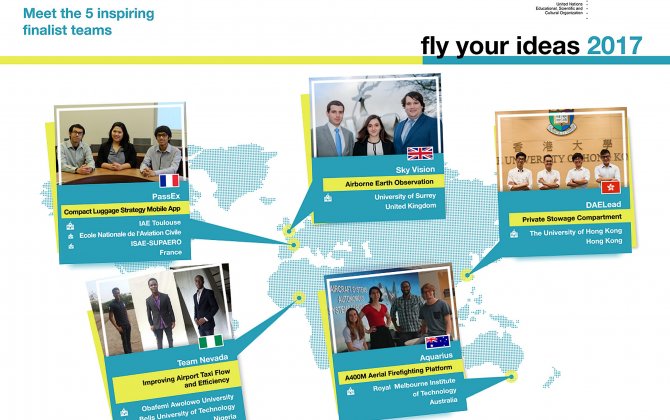 Airbus names finalists for &ldquo;Fly Your Ideas 2017&rdquo; student competition