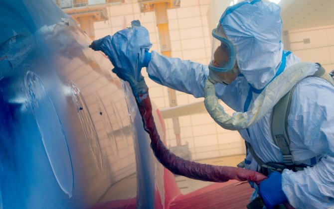 Airbus&rsquo; Toulouse paint centre: Art in motion