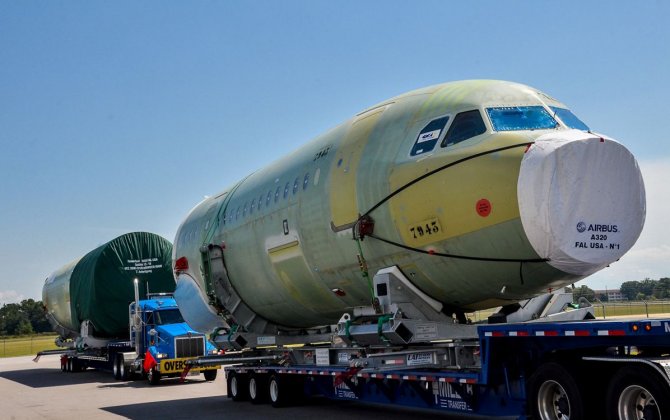 Airbus U.S. Manufacturing Facility Receives 50th Shipset