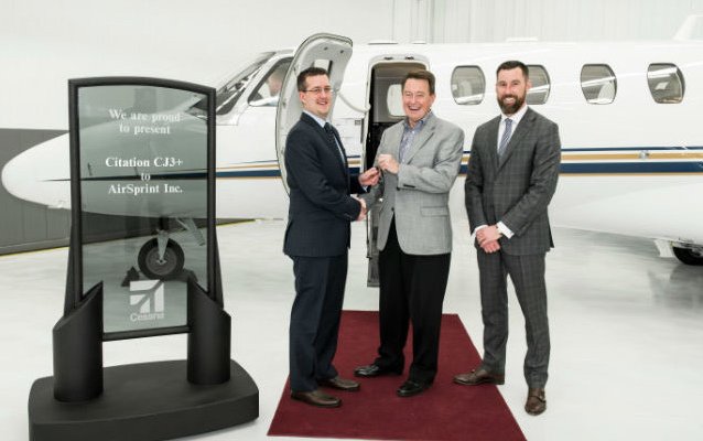 AirSprint takes delivery of Citation CJ3+