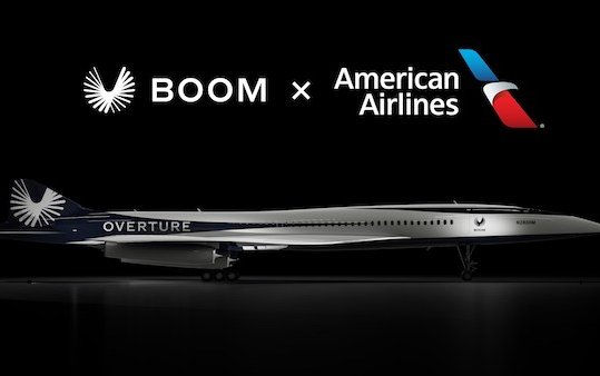 American Airlines to purchase Boom Supersonic Overture aircraft, places deposit on 20 Overtures