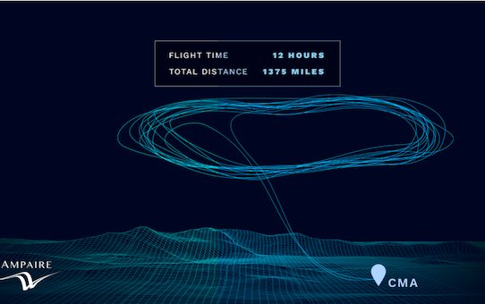 Ampaire&rsquo; hybrid electric demonstrator completes a record 12-hour flight