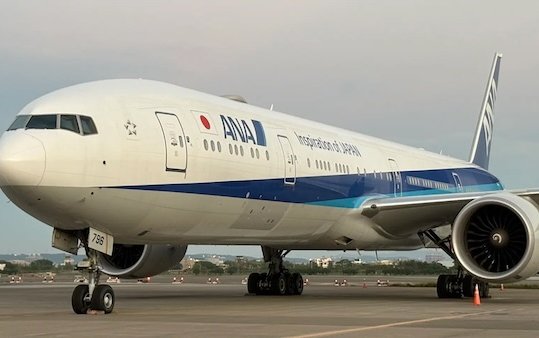 ANA first airline worldwide to use fuel-saving riblet technology on both cargo and passenger Boeing 777