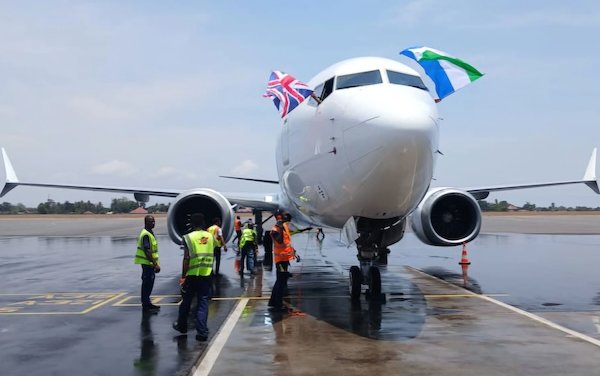 Ascend Airways makes history with first direct flight between UK and Sierra Leone in over a decade