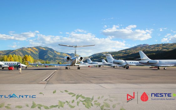 Atlantic Aviation & Avfuel provide SAF to United Nations delegates for meeting in Aspen