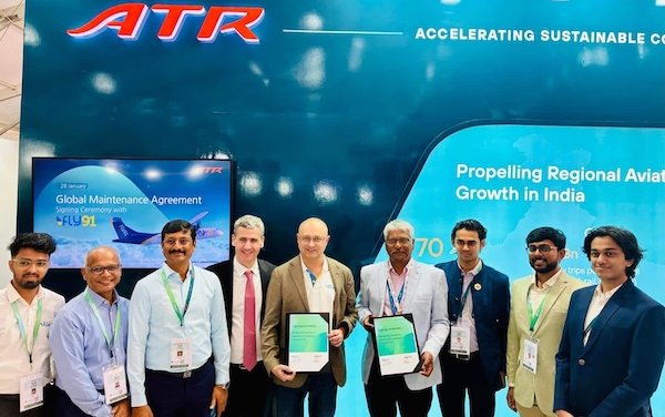 ATR and Fly91 sign new eight-year global maintenance agreement