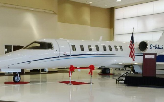 Aurora Jet Partners Accepts Milestone 75th Learjet 75