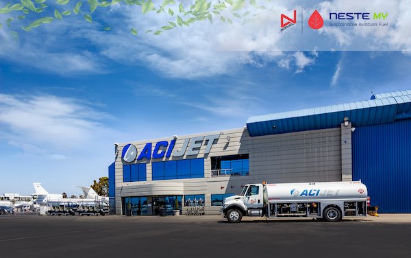 Avfuel now supplying ACI Jet SNA with Sustainable Aviation Fuel