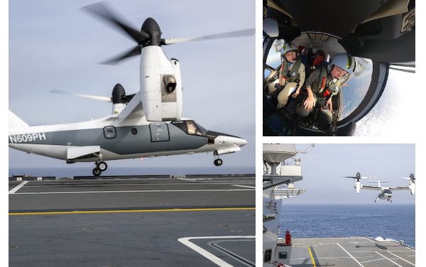 AW609 tiltrotor successfully completes first ship trial campaign