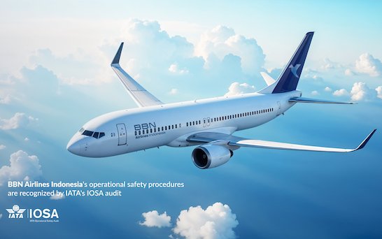 BBN Airlines Indonesia achieves IATA IOSA certification, signaling global safety compliance