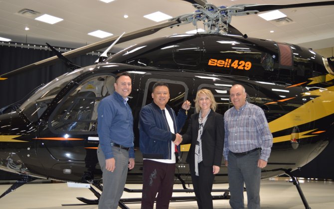 Beijing Jinyu General aviation receives delivery of Bell 429