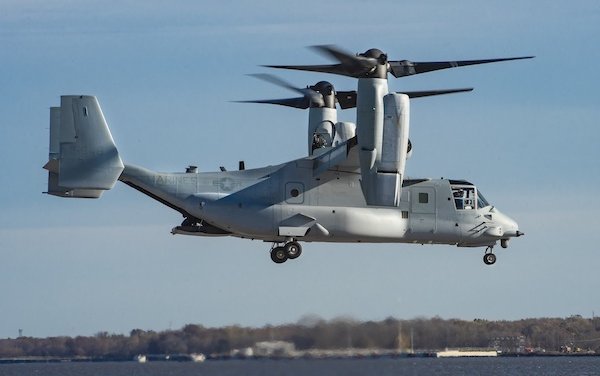 Bell Boeing Delivers First Modified Osprey