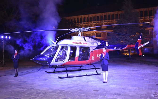 Bell Helicopter and Simrik Air celebrate first Bell 407GXP delivery in Nepal