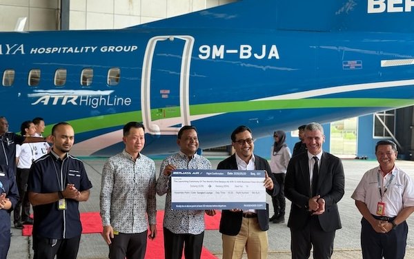 Berjaya Air takes delivery of world's first aircraft in ATR HighLine configuration