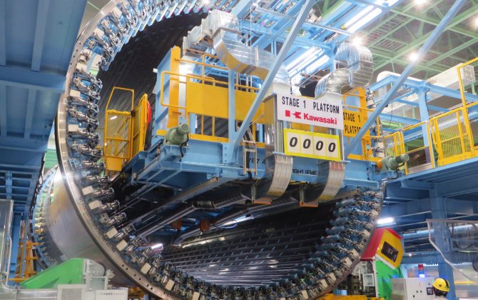 Boeing 787-10 Dreamliner Begins Major Assembly