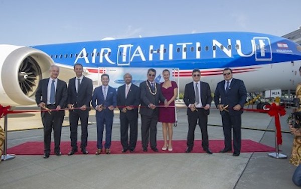 Boeing, Air Lease Corp., Deliver First 787-9 Dreamliner for Air Tahiti Nui