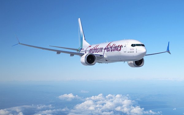 Boeing, Caribbean Airlines Announce Selection of 737 MAX