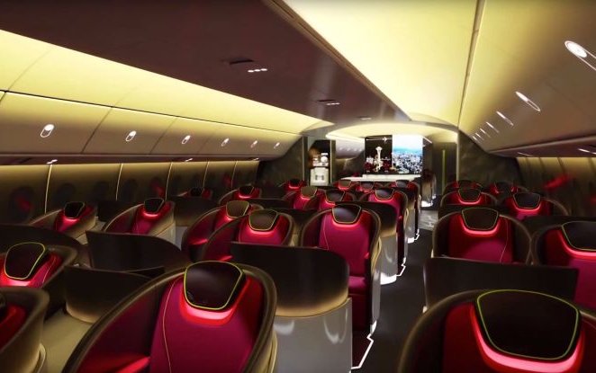 Boeing eyes nextgen lighting, projection technology for cabins