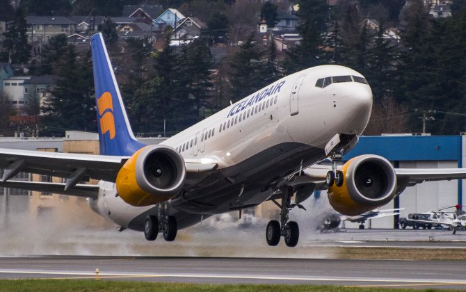 Boeing, Icelandair Celebrate First 737 MAX Airplane Delivery