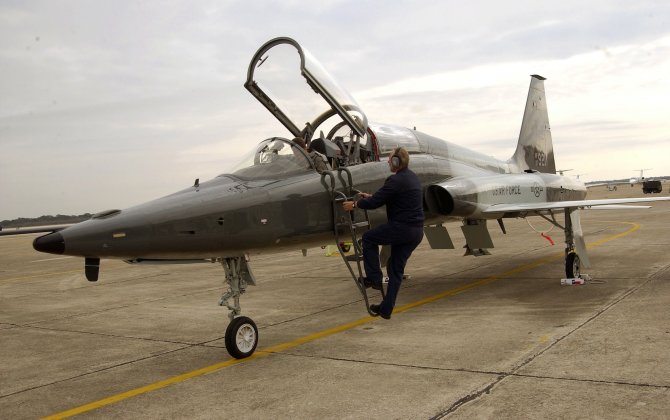 Boeing offers sneak peak of new T-X trainer