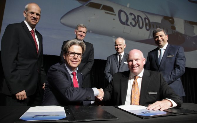 Bombardier and Fokker renew agreement to support Dash 8/Q Series 100/200/300 aircraft
