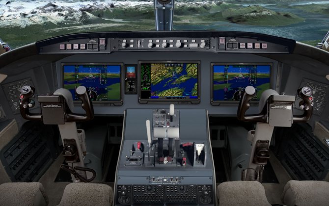 Bombardier and Rockwell Collins unveil Pro Line Fusion&reg; integrated avionics upgrade for Challenger 604 aircraft
