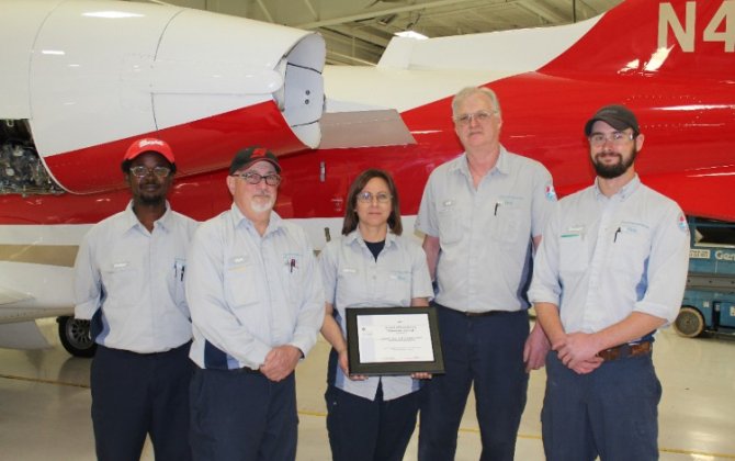 Bombardier Business Aircraft Service Centres Complete Nearly 120,000 Hours of Training