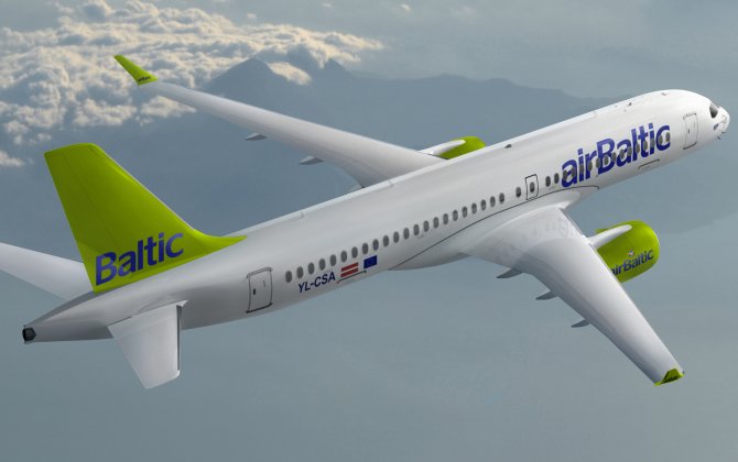 Bombardier Delivers First CS300 Aircraft to airBaltic