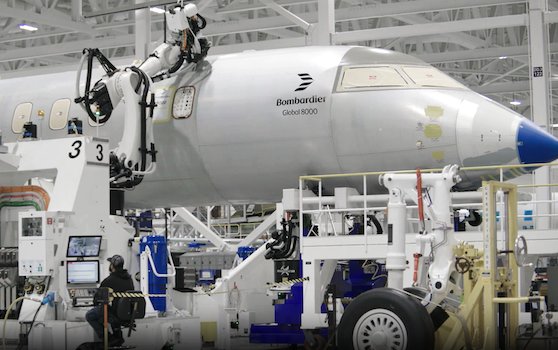 Bombardier Global 8000 in final assembly and progressing on schedule
