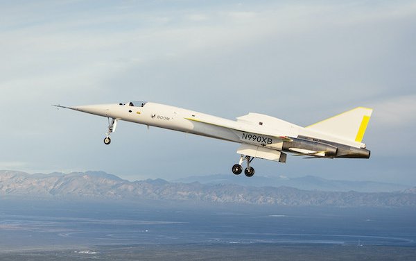 Boom Supersonic announced successful flight of XB-1 demonstrator aircraft 
