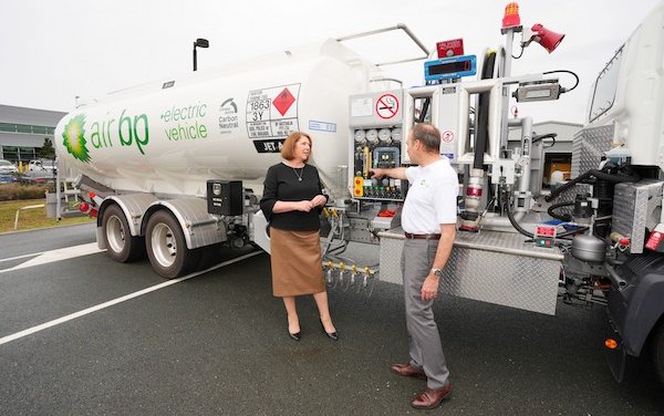 Brisbane Airport became home to Australia 1st all-electric refueller