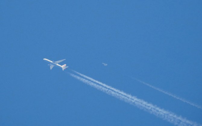 British Airways #BA108 from Dubai to LHR was intercepted by Hungarian Air Force 