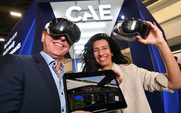 CAE first to showcase immersive pilot training solution built for Apple Vision Pro