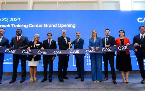 CAE inaugurates Savannah, Georgia training center for Gulfstream pilots and maintenance technicians 