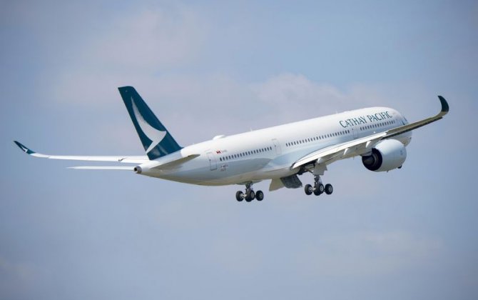 Cathay Pacific&rsquo;s first A350 XWB performs its maiden flight in Toulouse