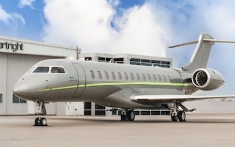 Chartright Air Group launches world's first Bombardier Global 8000 into service