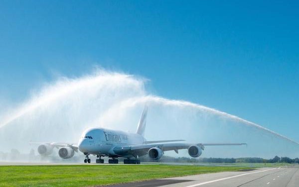 Christchurch welcomes back Emirates&rsquo; A380