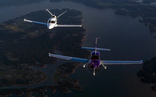 Cirrus Aircraft keeps top positions in high-performance piston and jet aircraft markets