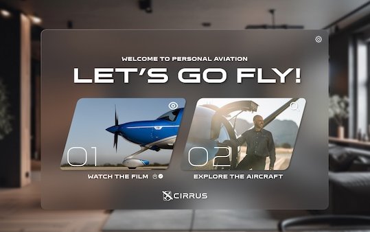 Cirrus launches &ldquo;Let&rsquo;s Go Fly!&rdquo; immersive Apple Vision Pro flight experience