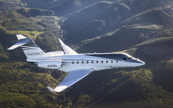 City-Pair Record on Renewable Fuel by Gulfstream G280 