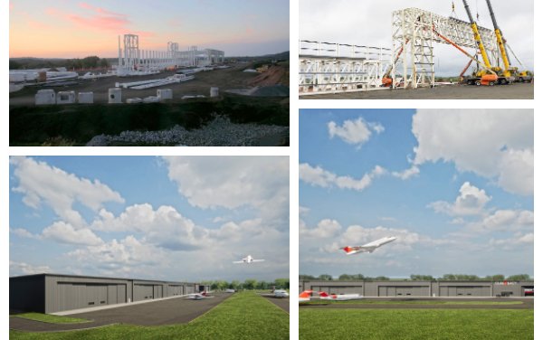 Clay Lacy reaches milestone in $20 Million, FBO, MRO & operations center development at Waterbury-Oxford Airport