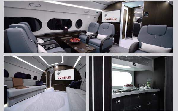 Comlux celebrates successful delivery of the second ACJ TwoTwenty cabin