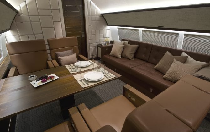 COMLUX Delivers the First EASA-Certified Cabin for a Sukhoi Business Jet "SBJ"