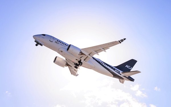 Comlux took delivery of first ever ACJ TwoTwenty for cabin completion