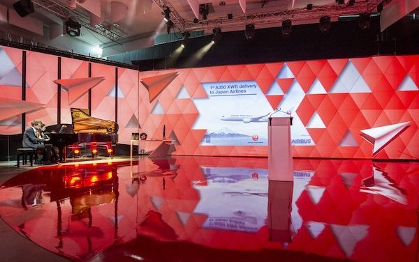 Congratulations Japan Airlines, first A350 XWB delivered