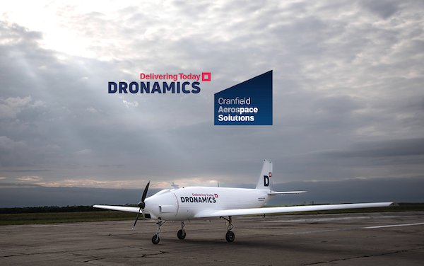 Cranfield Aerospace Solutions & Dronamics to progress with the application of CAeS hydrogen fuel cell