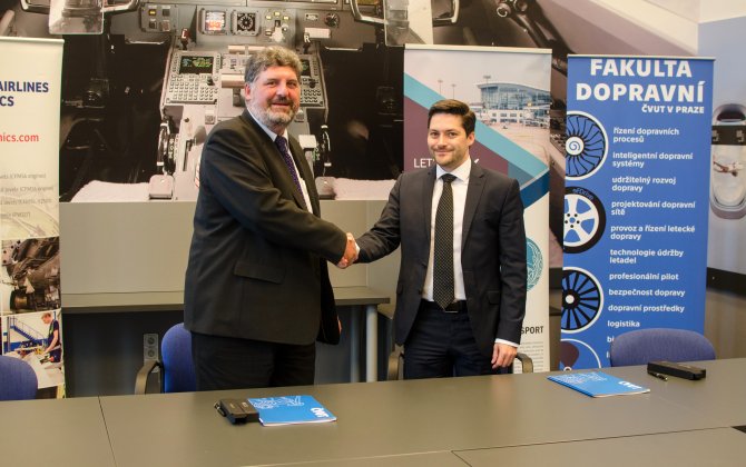 Czech Airlines Technics and Faculty of Transportation science of CTU cooperation 