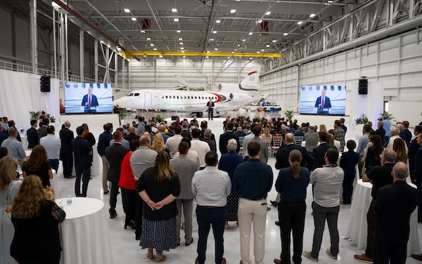 Dassault Aviation celebrates grand opening of Melbourne facility
