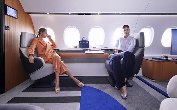 Dassault Falcon 10X interior receives another prestigious product design award